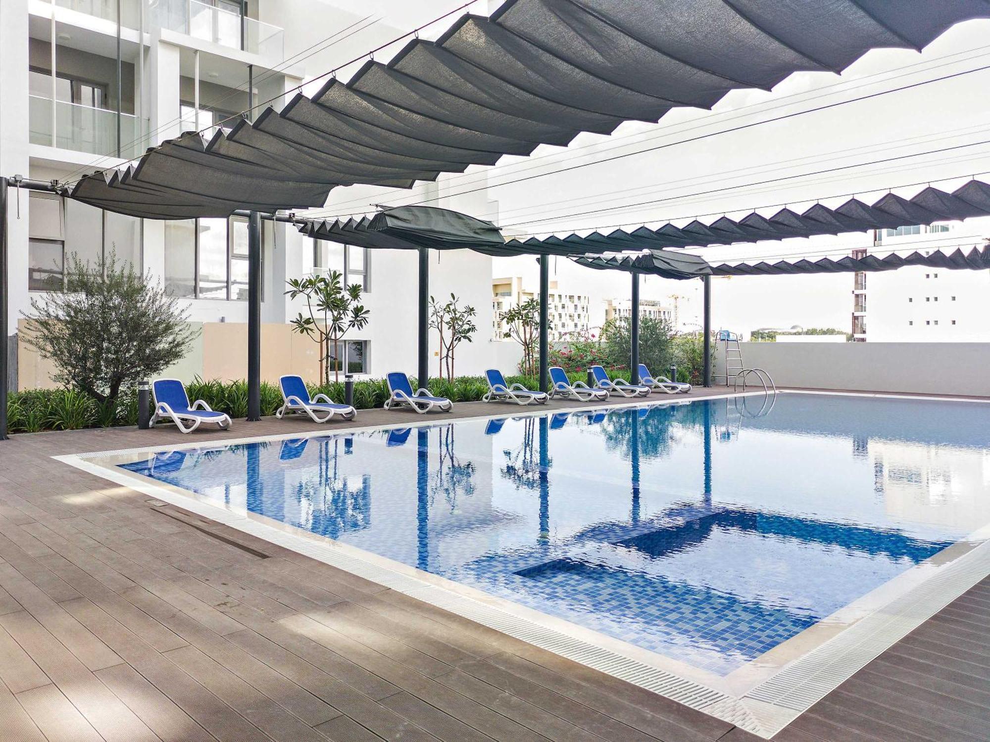 Silkhaus Chic Studio Near Masdar City Park Abu Dhabi Buitenkant foto